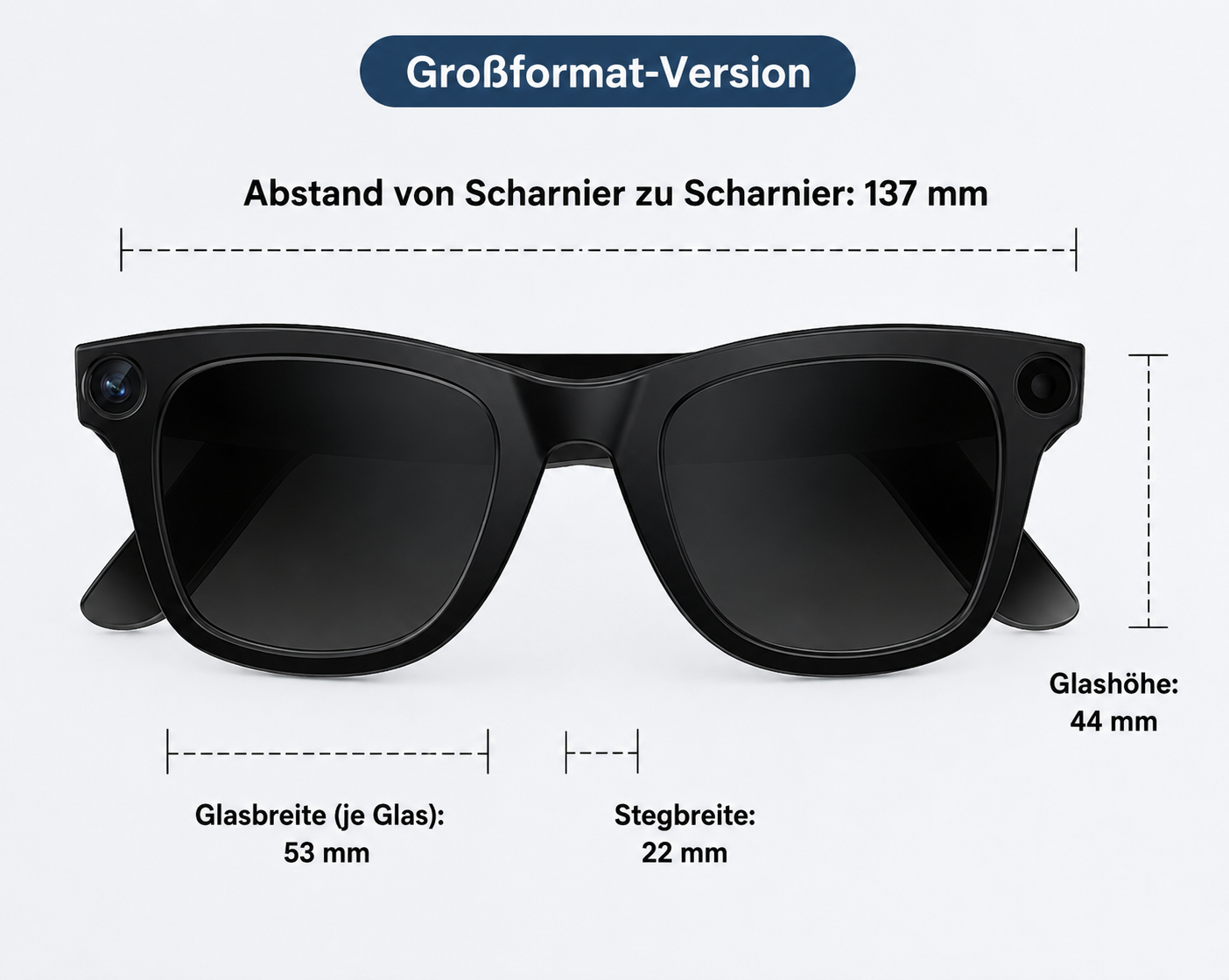 KI-Kamera Smart Brille