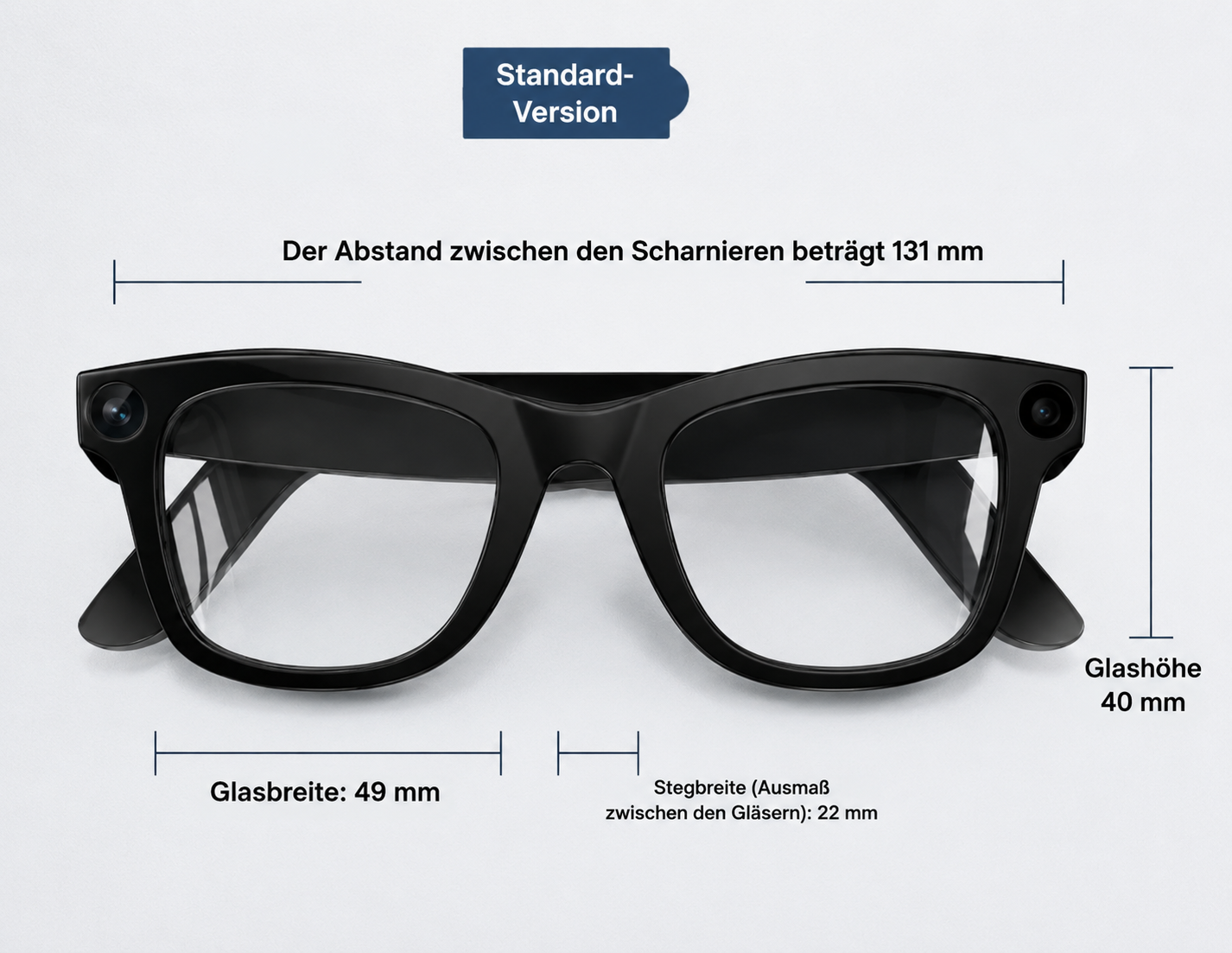 KI-Kamera Smart Brille